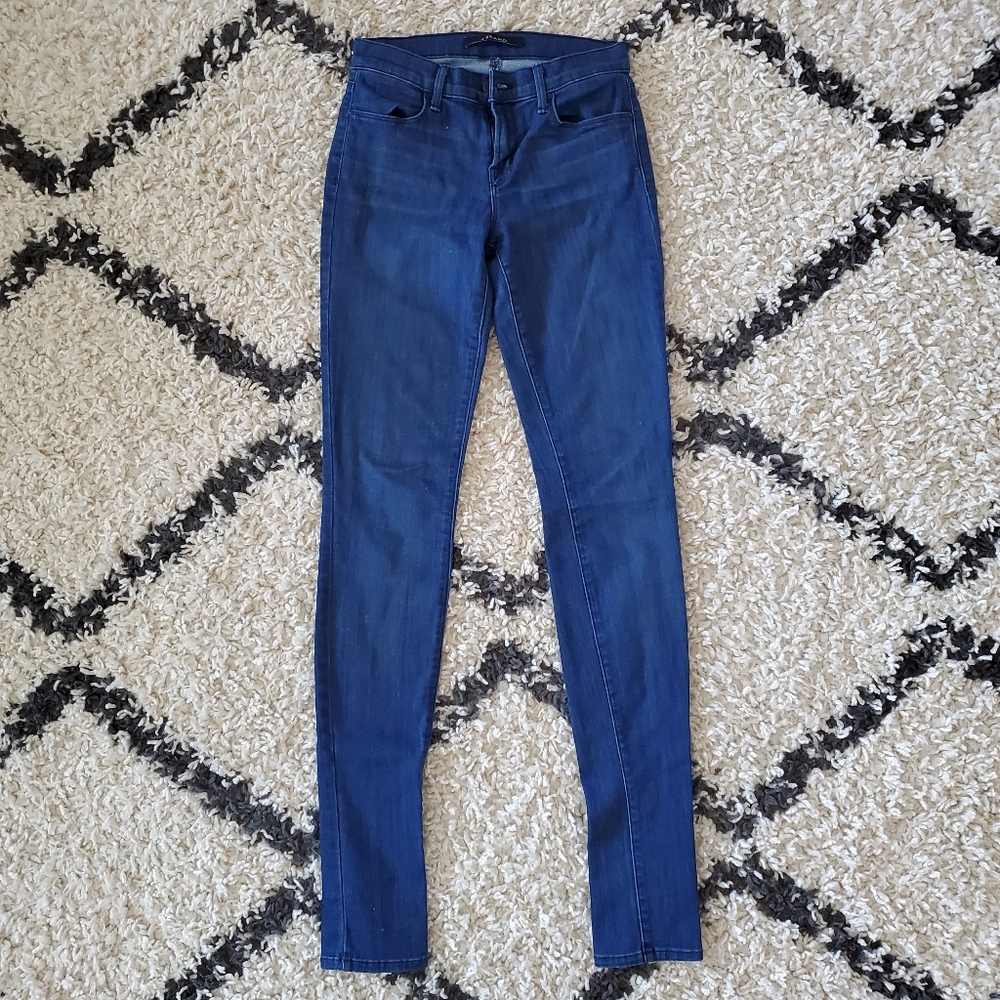 J brand low skinny jeans size 25